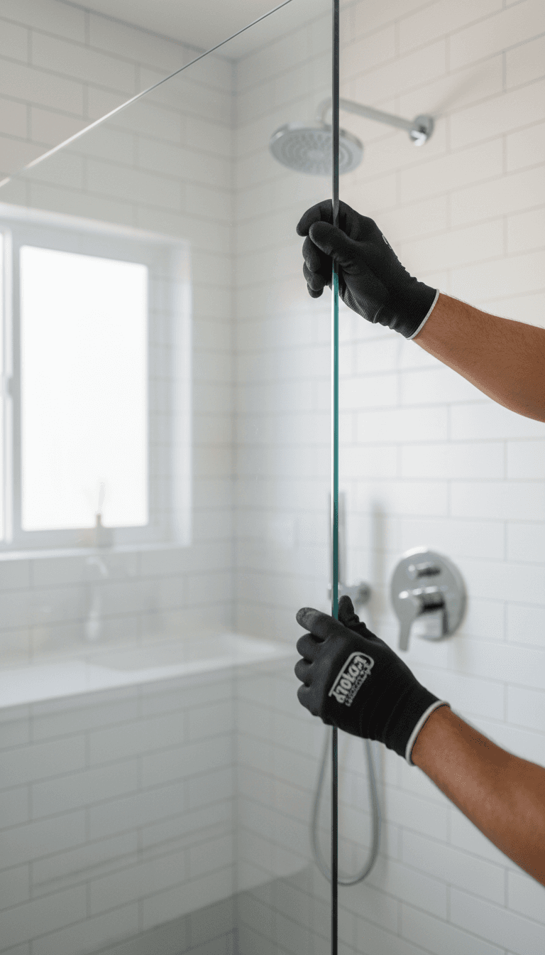 Installation de verre sur mesure par un expert en vitrerie